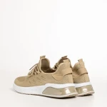 Riddel bézs férfi sportcipő, textil anyagból készült