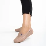 Cartina rózsaszín női mokaszin, műbőrből készült