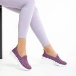 Laneta lila női sportcipő, textil anyagból készült