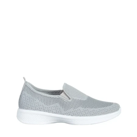 Leanne szürke női sportcipő, textil anyagból készült
