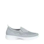 Leanne szürke női sportcipő, textil anyagból készült