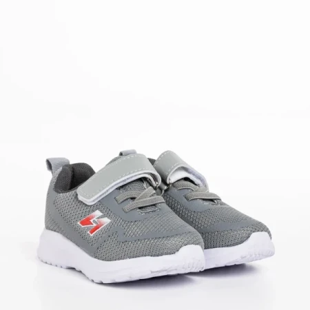 Vanilla szürke gyerek sportcipő, textil anyagból készült