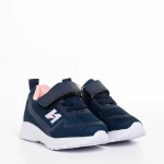 Vanilla kék és rózsaszín gyerek sportcipő, textil anyagból készült