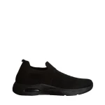 Rhona fekete női sportcipő, textil anyagból készült