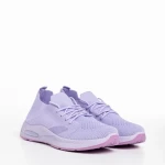 Ricarda lila női sportcipő, textil anyagból készült