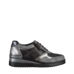 Kaida szürke alkalmi női cipő, műbőrből készült