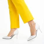 Briony fehér női cipő, műbőrből készült