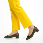 Braulia zöld női cipő, műbőrből készült