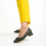 Braulia zöld női cipő, műbőrből készült