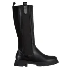 Amiyah fekete női csizma, műbőrből készült