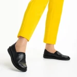 Emiliana fekete női cipő, műbőrből készült