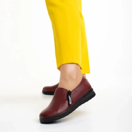 Coco bordó női cipő, műbőrből készült