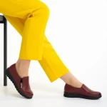 Coco bordó női cipő, műbőrből készült