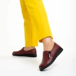 Coco bordó női cipő, műbőrből készült