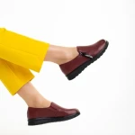 Coco bordó női cipő, műbőrből készült