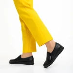 Coco fekete női cipő, műbőrből készült