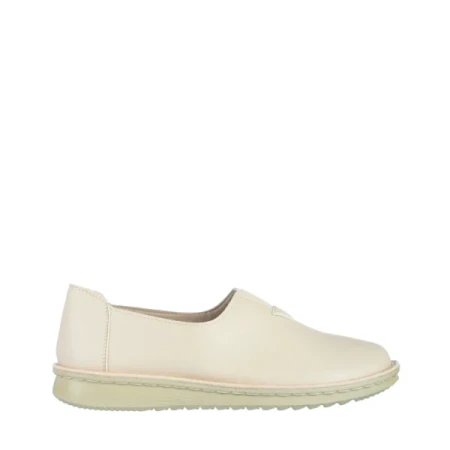 Cassia bézs női cipő, műbőrből készült