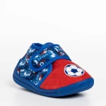 Solina piros és kék gyerek papucs, textil anyagból készült