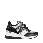 Ramonda fekete női sportcipő, műbőrből készült