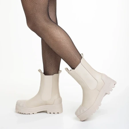 Belisa bézs női csizma