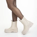 Belisa bézs női csizma