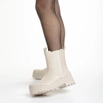 Belisa bézs női csizma