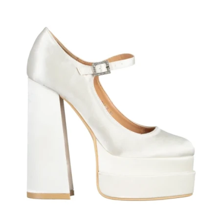 Caira krém női cipő, textil anyagból készült