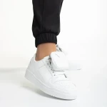 Inola fehér női sportcipő, műbőrből készült