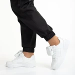 Inola fehér női sportcipő, műbőrből készült