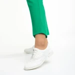 Fadia fehér női cipő, textil anyagból készült