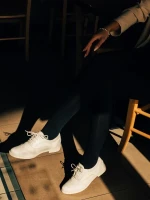 Ragna fehér női cipő, műbőrből készült