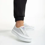 Dariana szürke női tornacipő, textil anyagból készült