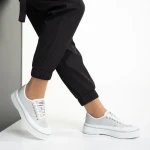 Dariana szürke női tornacipő, textil anyagból készült