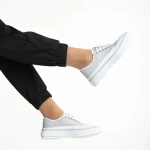 Dariana szürke női tornacipő, textil anyagból készült