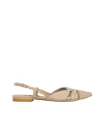 Marco bézs női cipő, Alfonsina valódi bőrből készült