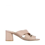 Marco bézs női papucs, Mohana valódi bőrből készült