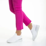 Moira fehér női sportcipő, textil anyagból készült