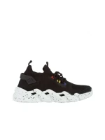 Ankita fekete női sportcipő, textil anyagból készült