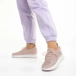 Aryana rózsaszín női sportcipő, textil anyagból készült