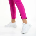 Leanna fehér női sportcipő, textil anyagból készült