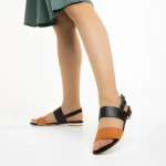 Marco fekete női szandál, Kinslee valódi bőrből készült