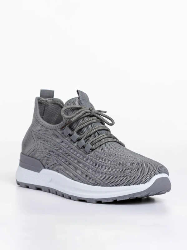 Ramiro szürke férfi sportcipő, textil anyagból készült