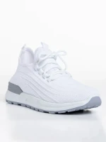 Ramiro fehér férfi sportcipő, textil anyagból készült