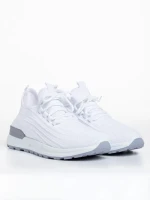 Ramiro fehér férfi sportcipő, textil anyagból készült