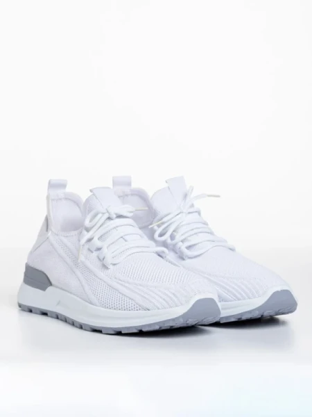 Kaiden fehér férfi sportcipő, textil anyagból készült