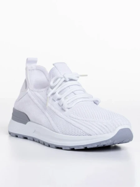 Kaiden fehér férfi sportcipő, textil anyagból készült