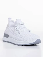 Kaiden fehér férfi sportcipő, textil anyagból készült