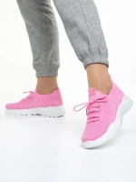 Velia fukszia női sportcipő, textil anyagból készült