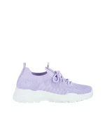 Velia lila női sportcipő, textil anyagból készült