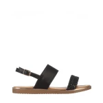 Margarida fekete női szandál, műbőrből készült